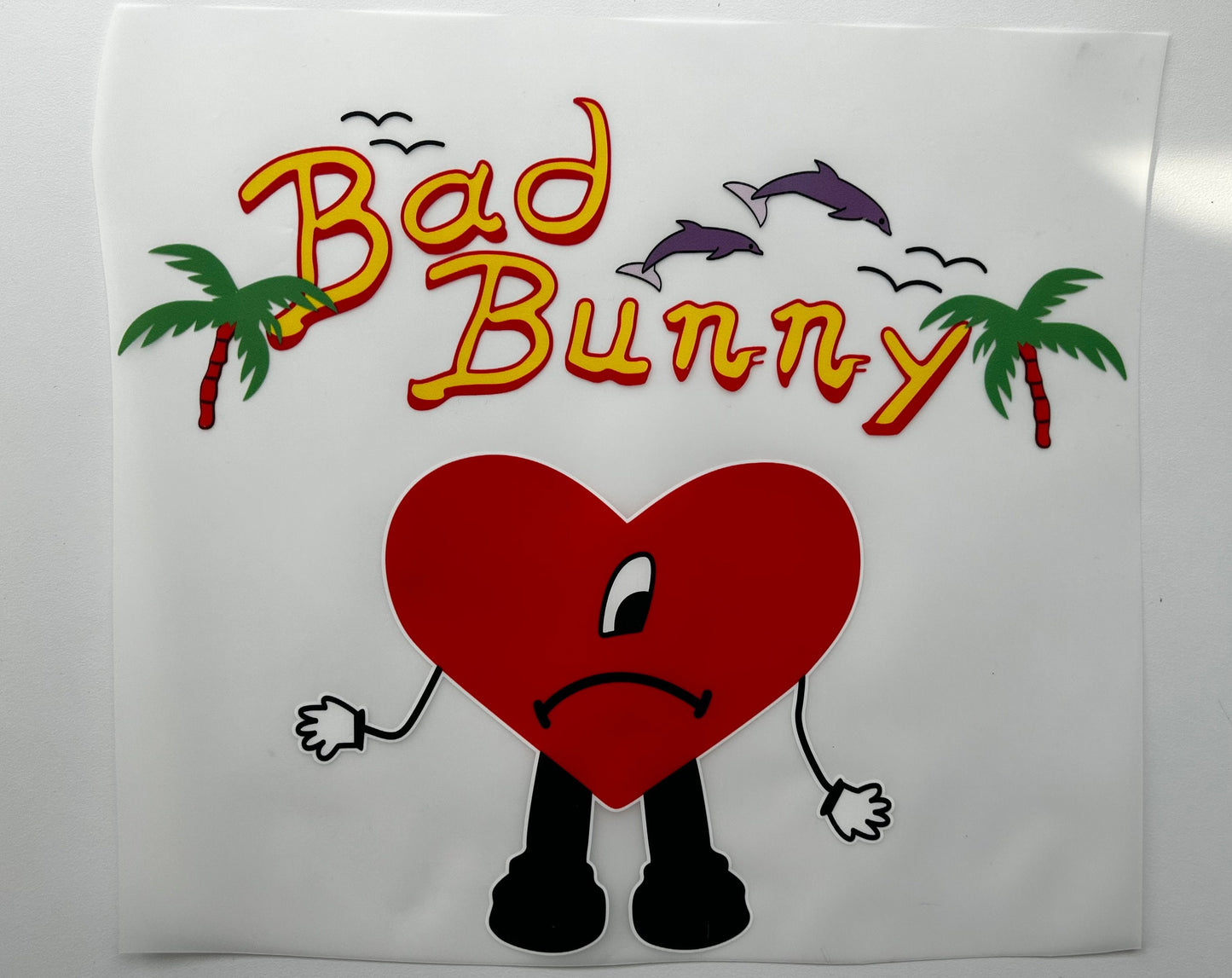 High Quality DTF Prints|Bad Bunny|Free Shipping