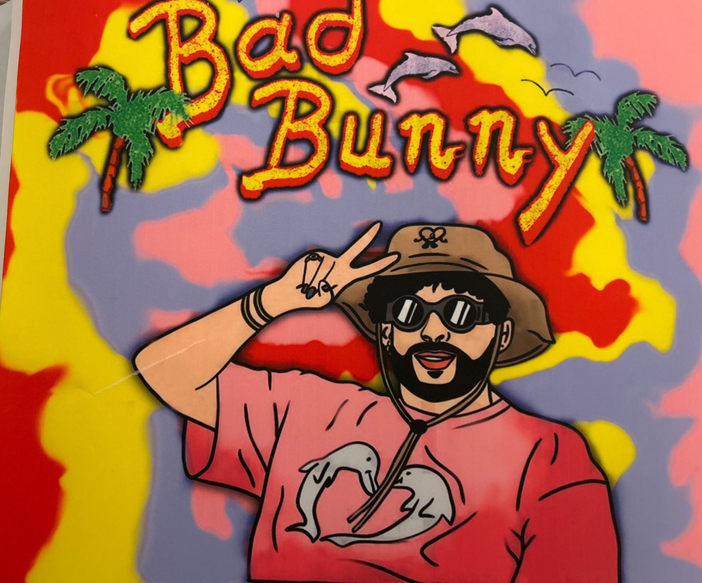 High Quality DTF Prints|Bad Bunny|Free Shipping