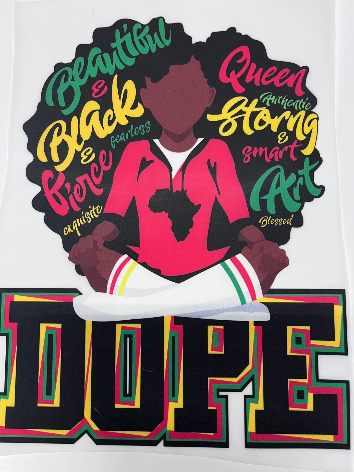 High Quality 11x13 DTF Prints| Black History Month Prints