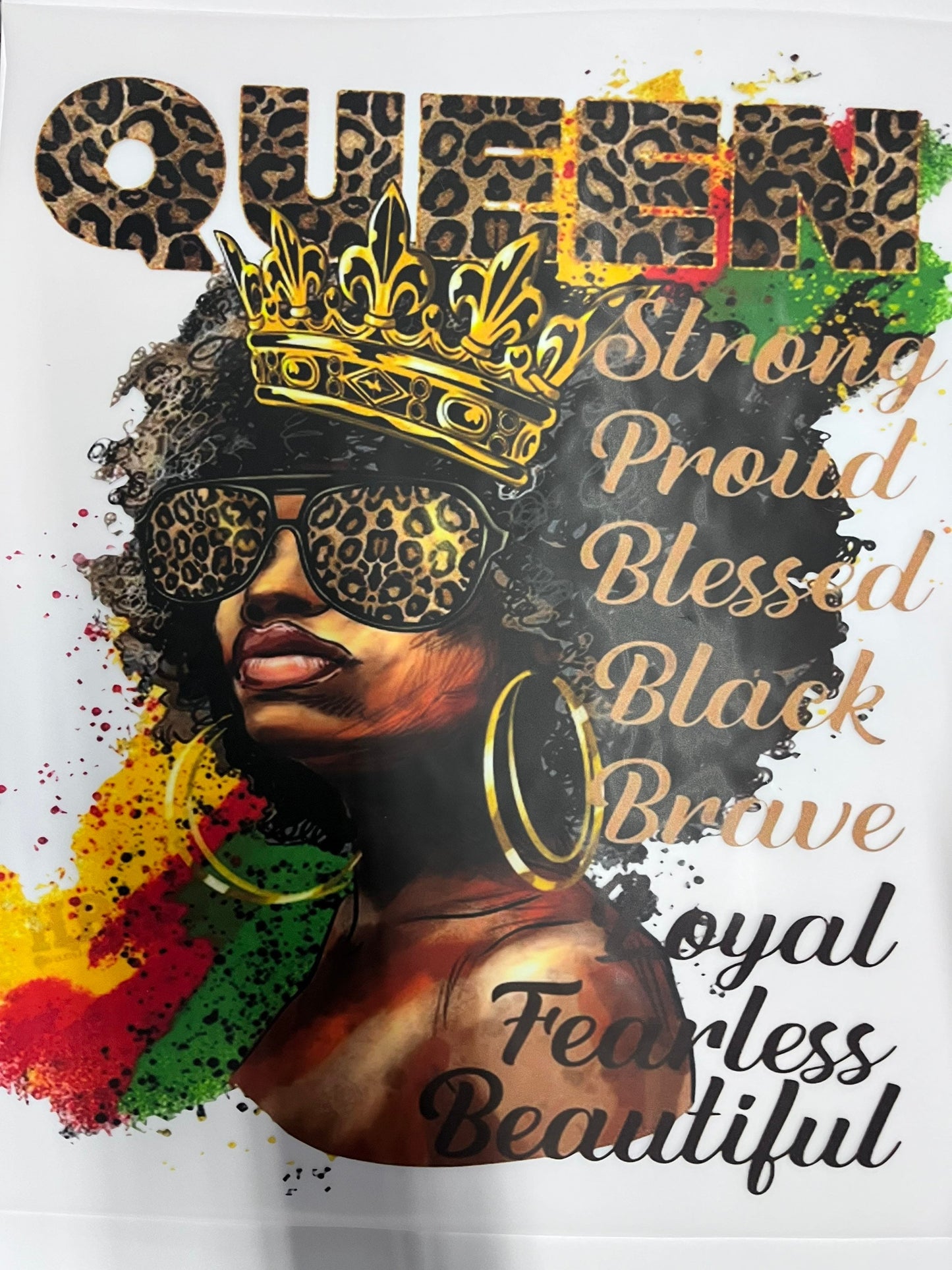 High Quality 11x13 DTF Prints| Black History Month Prints